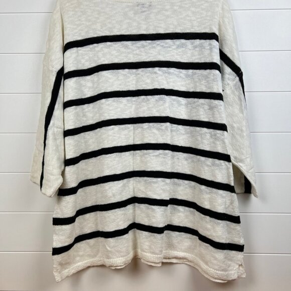 Talbots 3x striped sweater - Picture 6 of 7